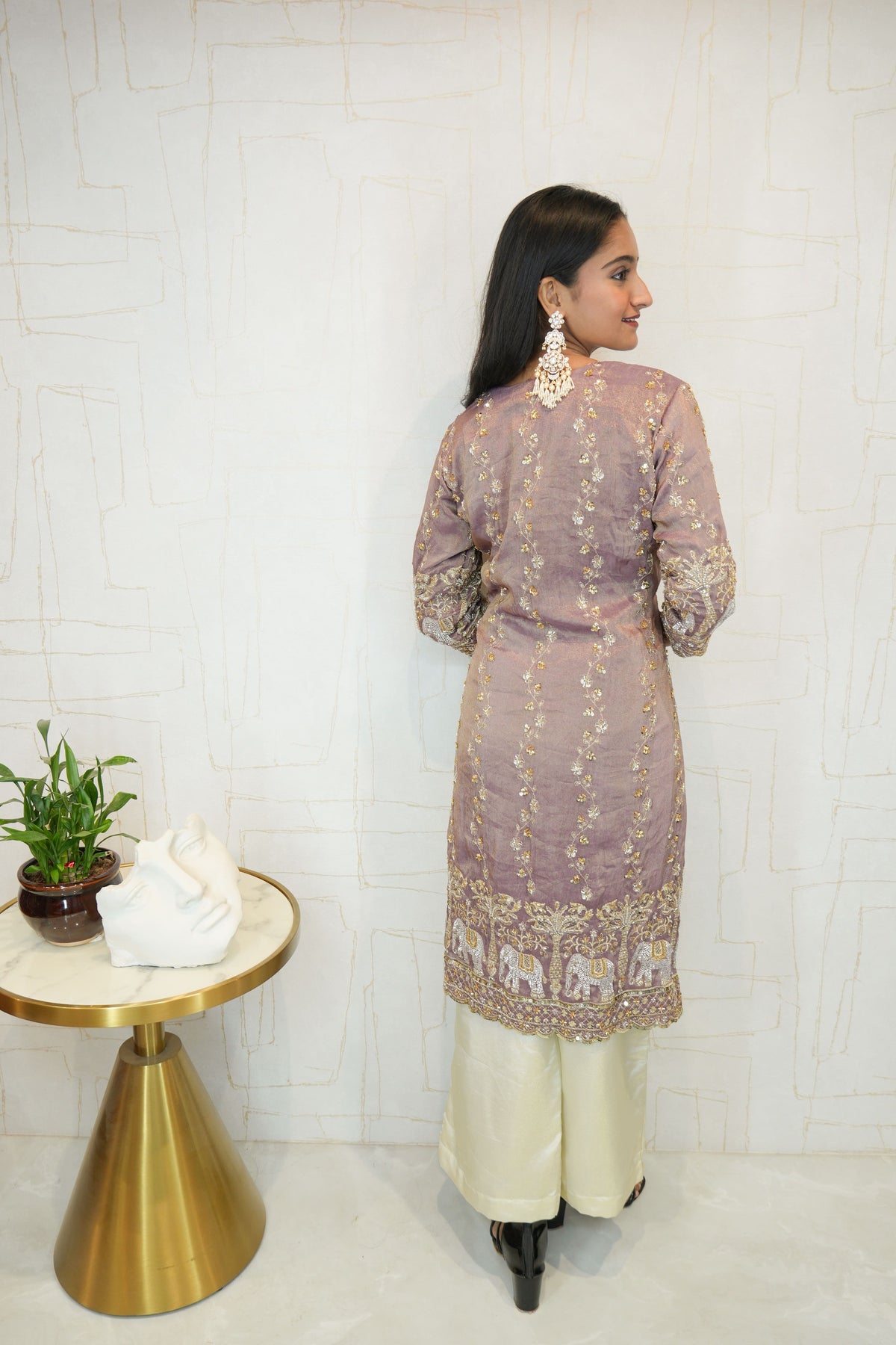 Embroidered Ethnic Kurti