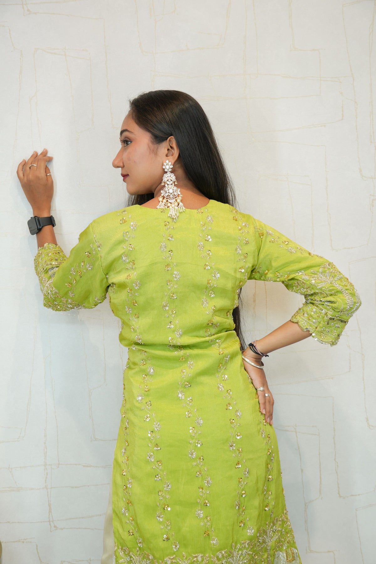 Embroidered Ethnic Kurti