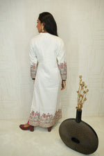 Elegant White Kurti (XL)
