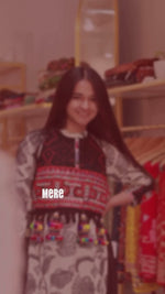 Handcrafted Kutchi Embroidered Kurti and Palazzo Set